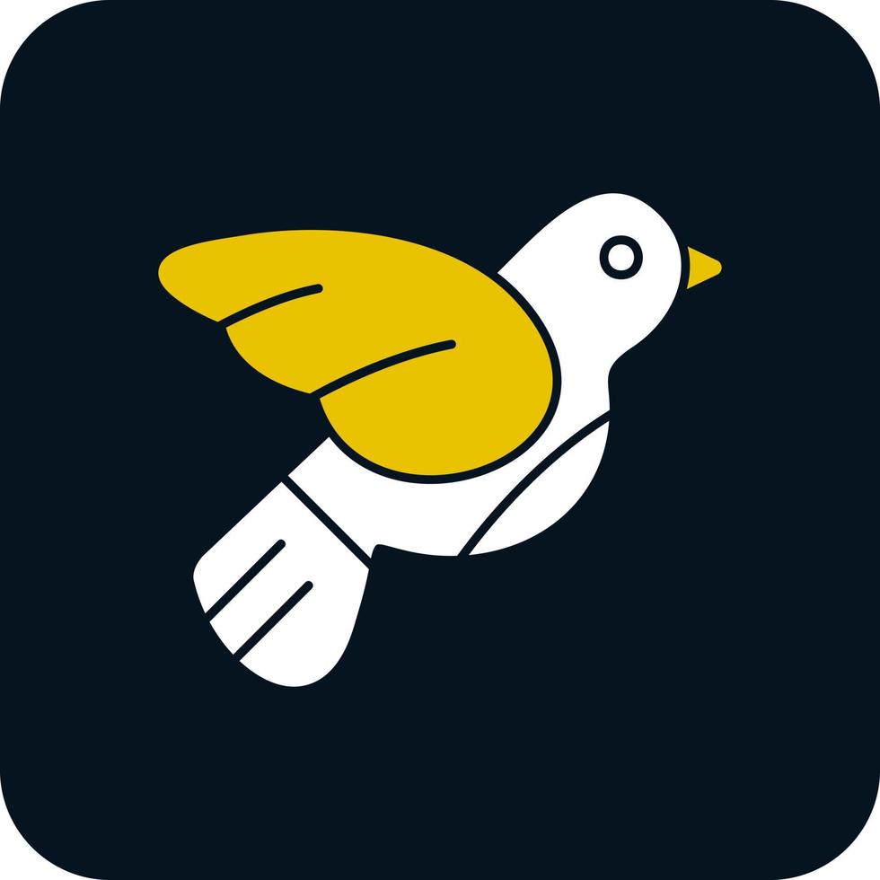 duif vector icoon ontwerp