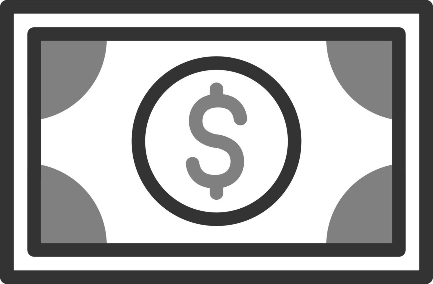 geld vector pictogram