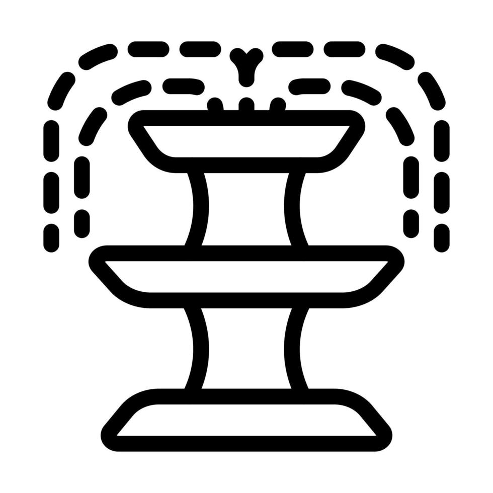 fontein icoon ontwerp vector