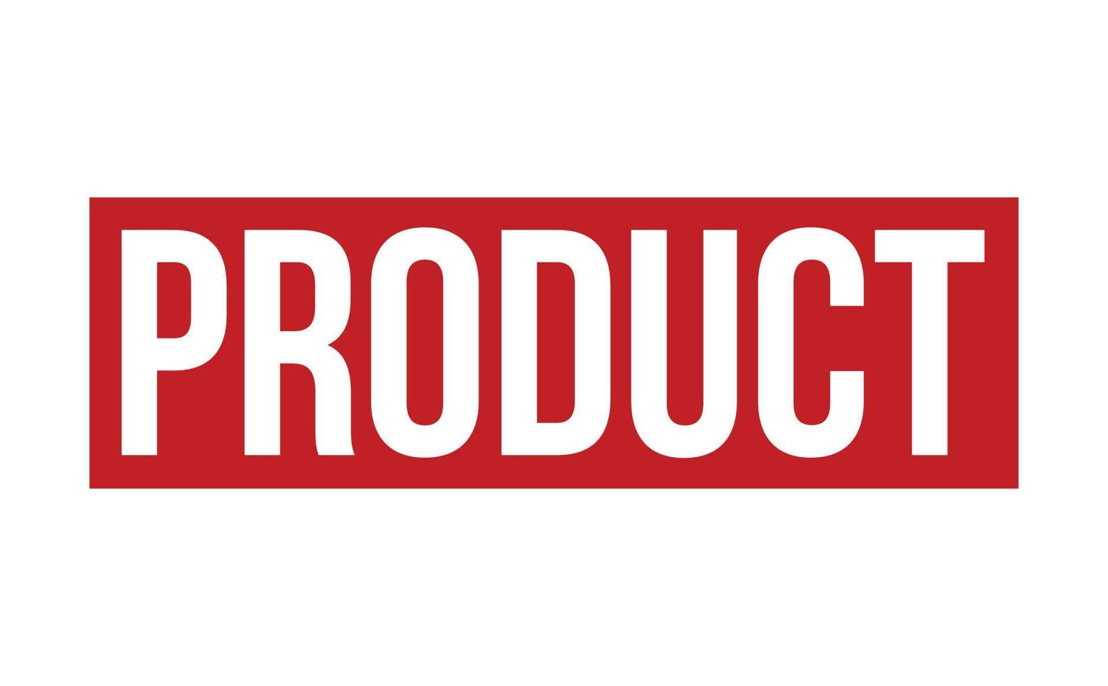 Product rubber stempel. rood Product rubber grunge postzegel zegel vector illustratie - vector