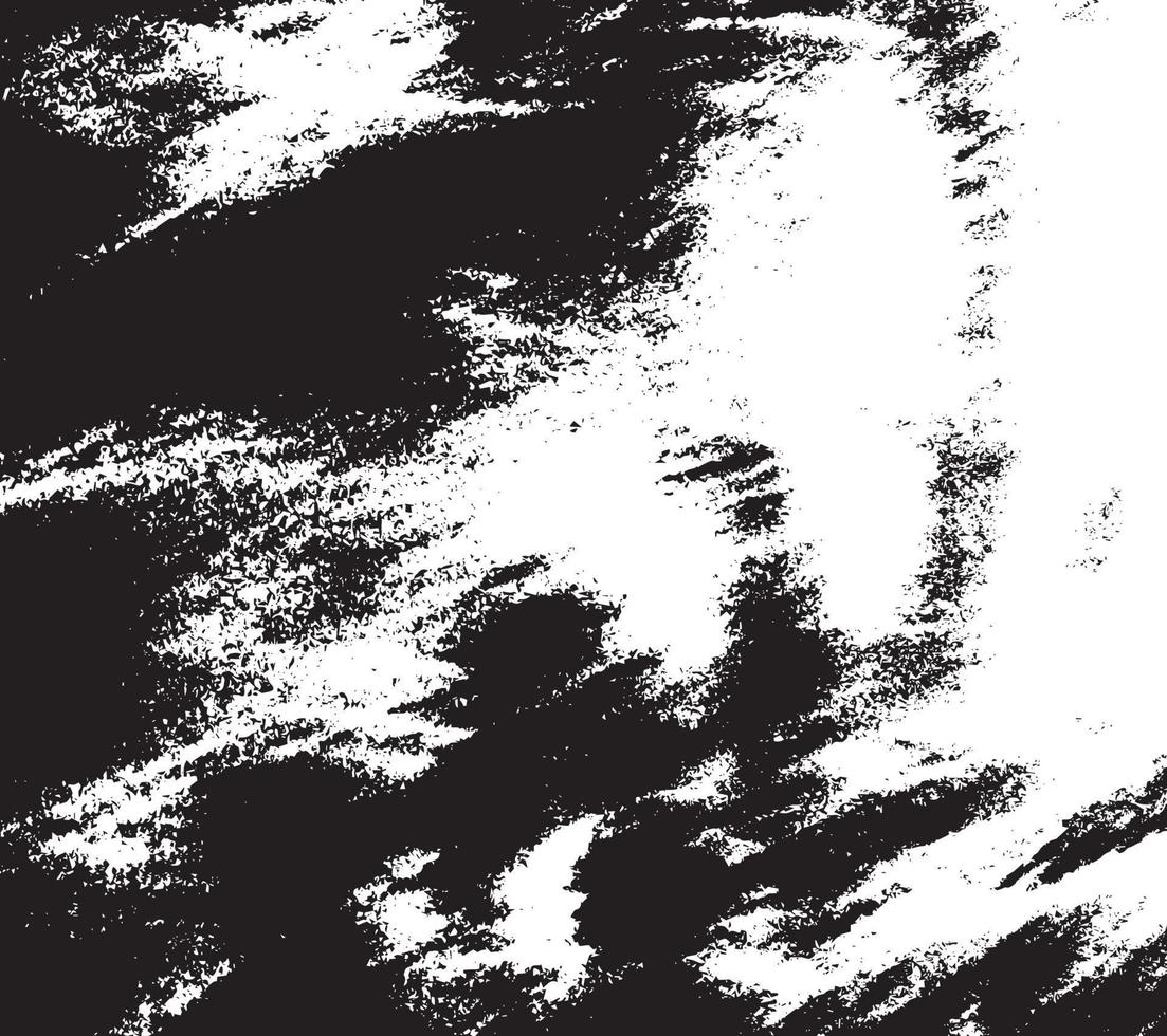 grunge structuur effect. verontrust bedekking ruw getextureerd. abstract wijnoogst monochroom. zwart geïsoleerd Aan wit achtergrond. grafisch ontwerp element halftone stijl concept voor banier, folder, poster vector