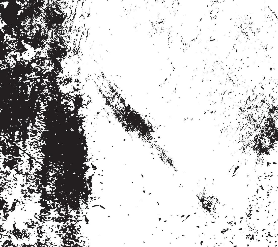 grunge structuur effect. verontrust bedekking ruw getextureerd. abstract wijnoogst monochroom. zwart geïsoleerd Aan wit achtergrond. grafisch ontwerp element halftone stijl concept voor banier, folder, poster vector