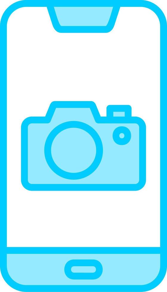 smartphone camera vector icoon