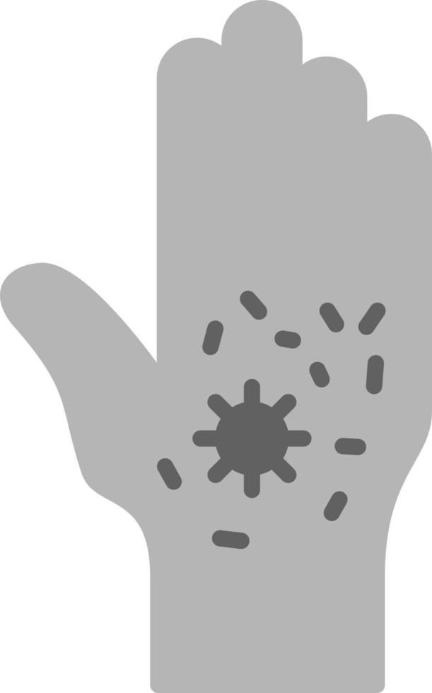 vuil hand- vector icoon