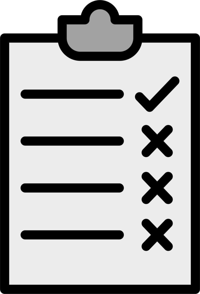 Klembord vector pictogram