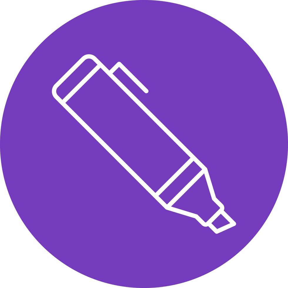 markeerstift vector pictogram