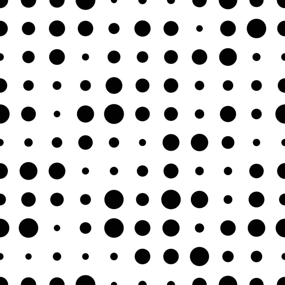 naadloos patroon met grunge halftone stippen. stippel textuur. abstract meetkundig patroon van ronde vorm geven aan. scherm afdrukken. vector