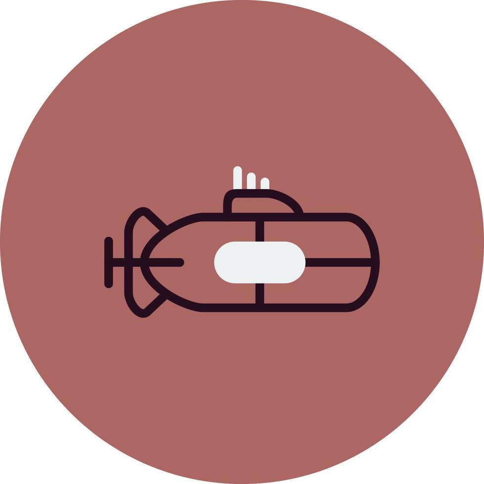 onderzeeër vector pictogram