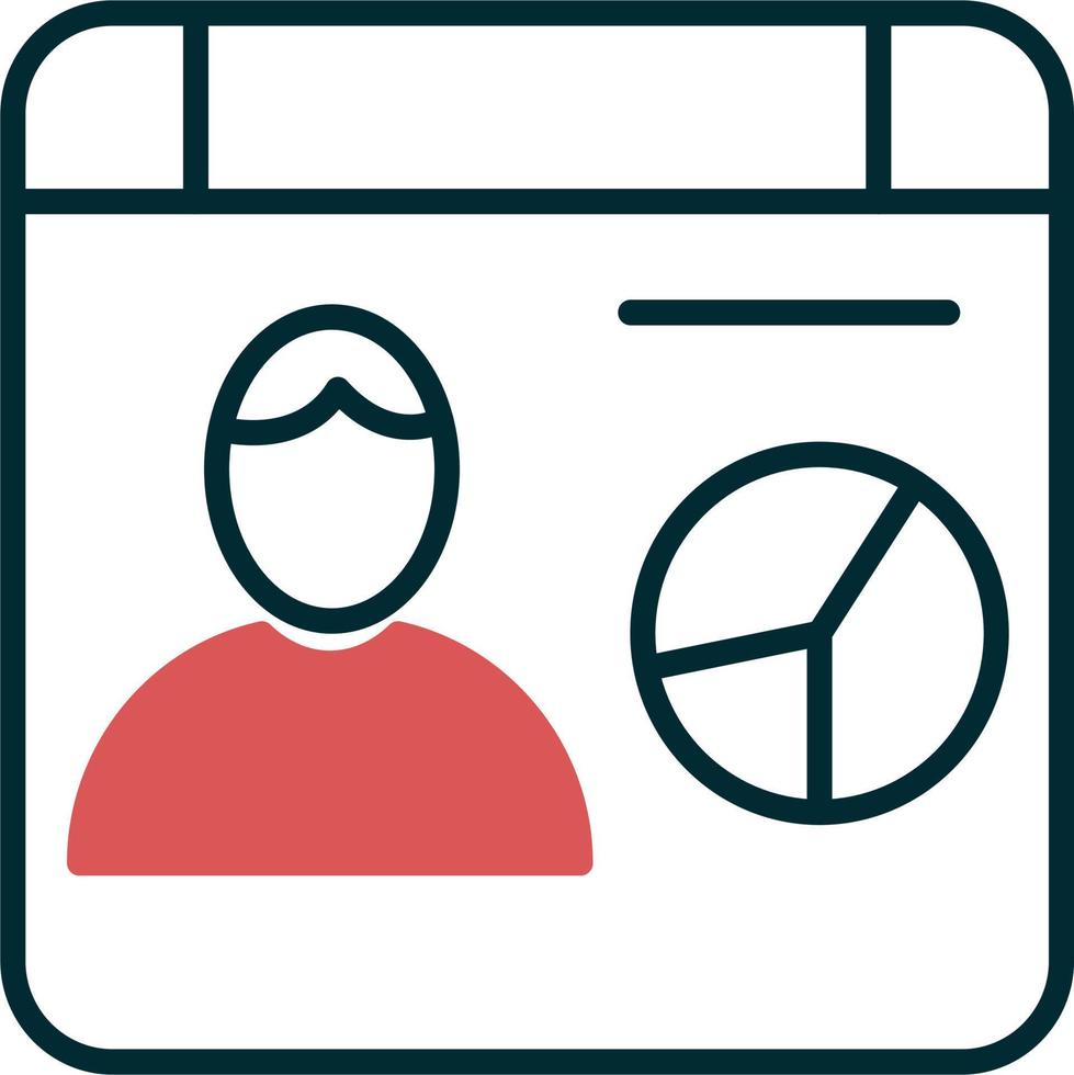 dashboard vector pictogram