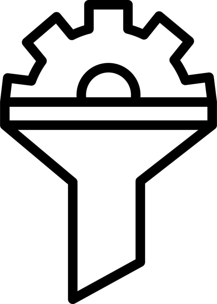 verkoop trechter vector pictogram