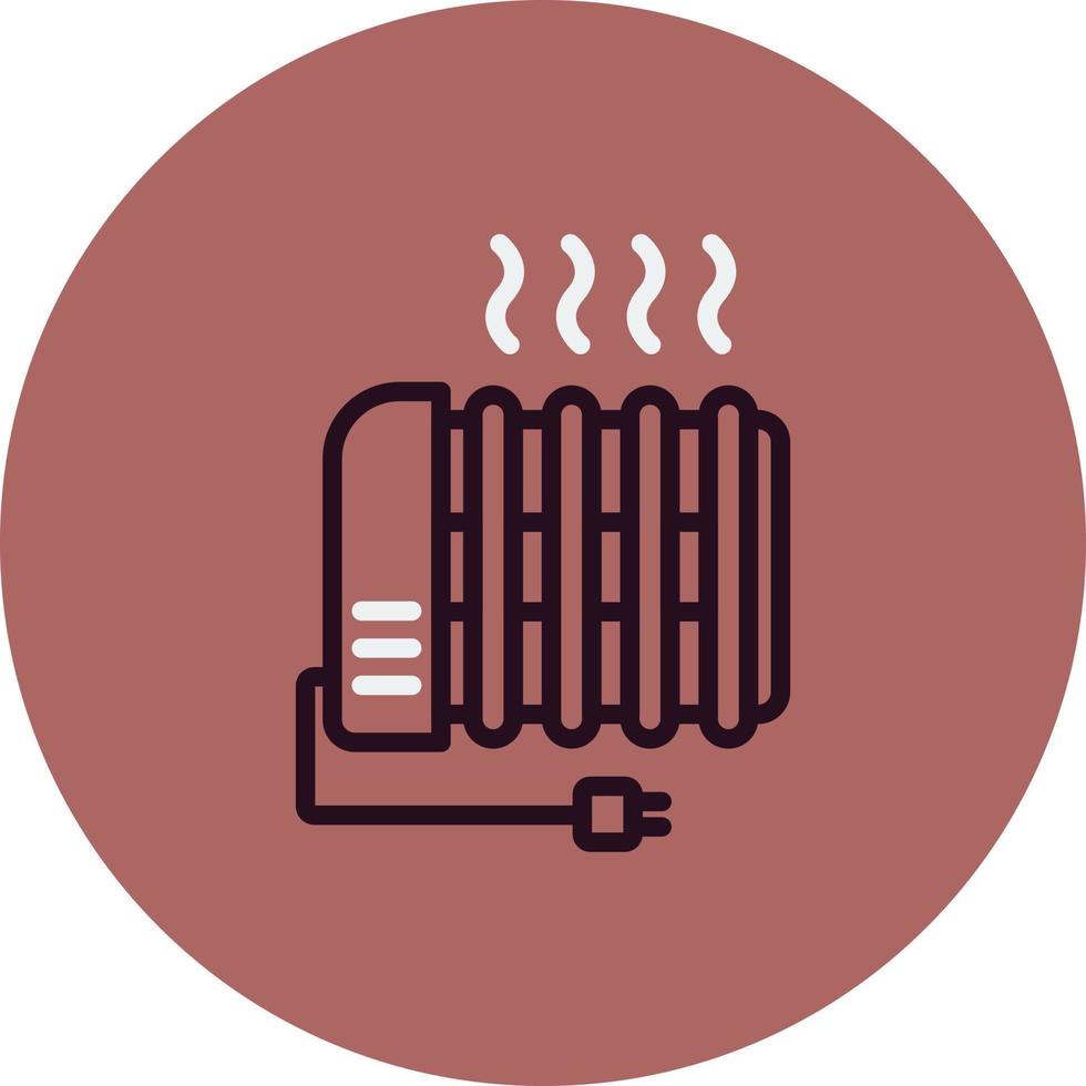 radiator verwarming vector icoon