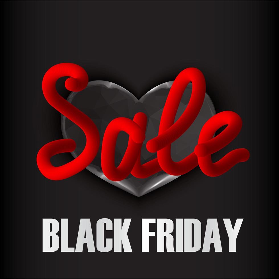 Black Friday-verkoop vector