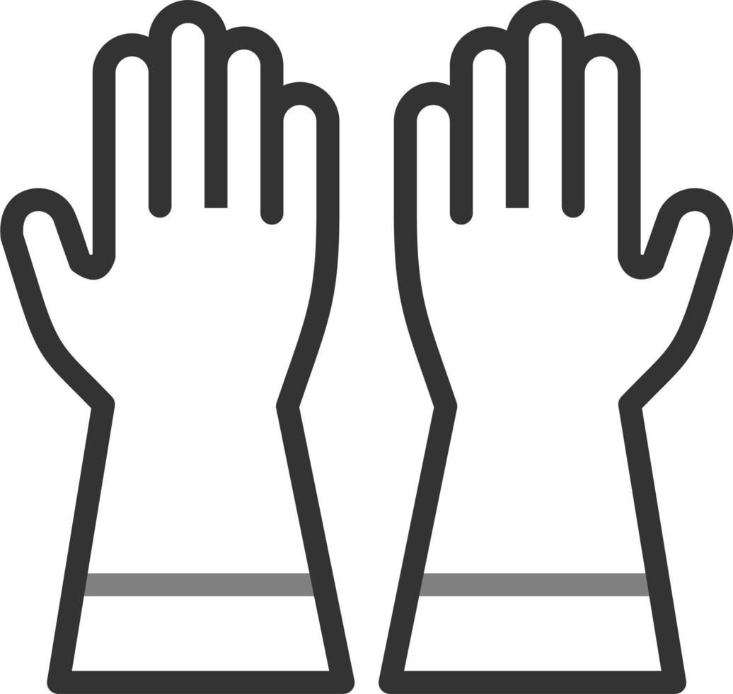 hand- handschoenen vector icoon