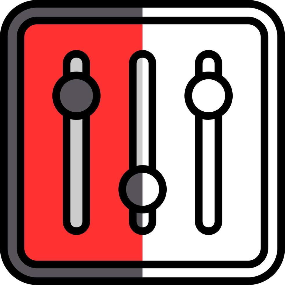 equalizer controleur vector icoon ontwerp