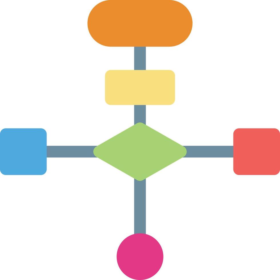 stroomdiagram vectorillustratie op een background.premium kwaliteit symbolen.vector pictogrammen voor concept en grafisch ontwerp. vector