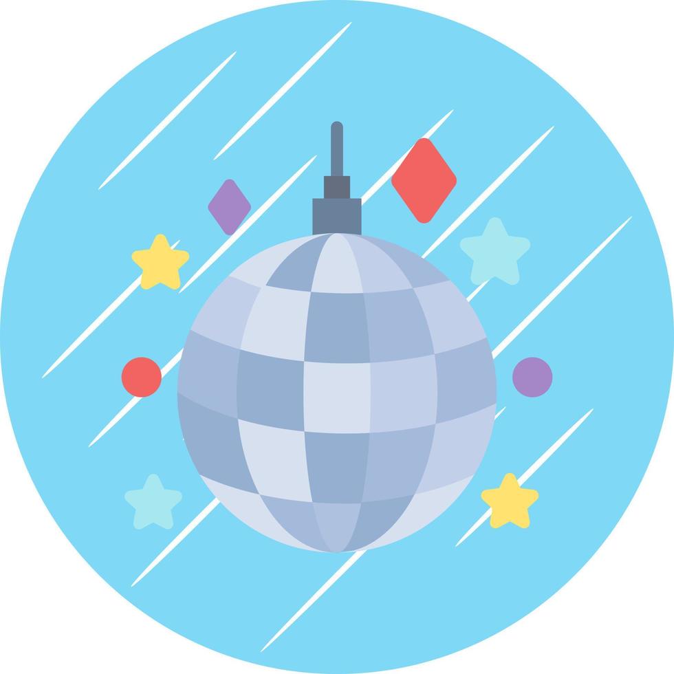 disco bal vector icoon ontwerp