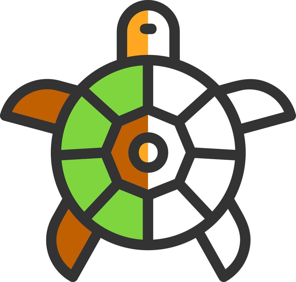 schildpad vector icoon ontwerp