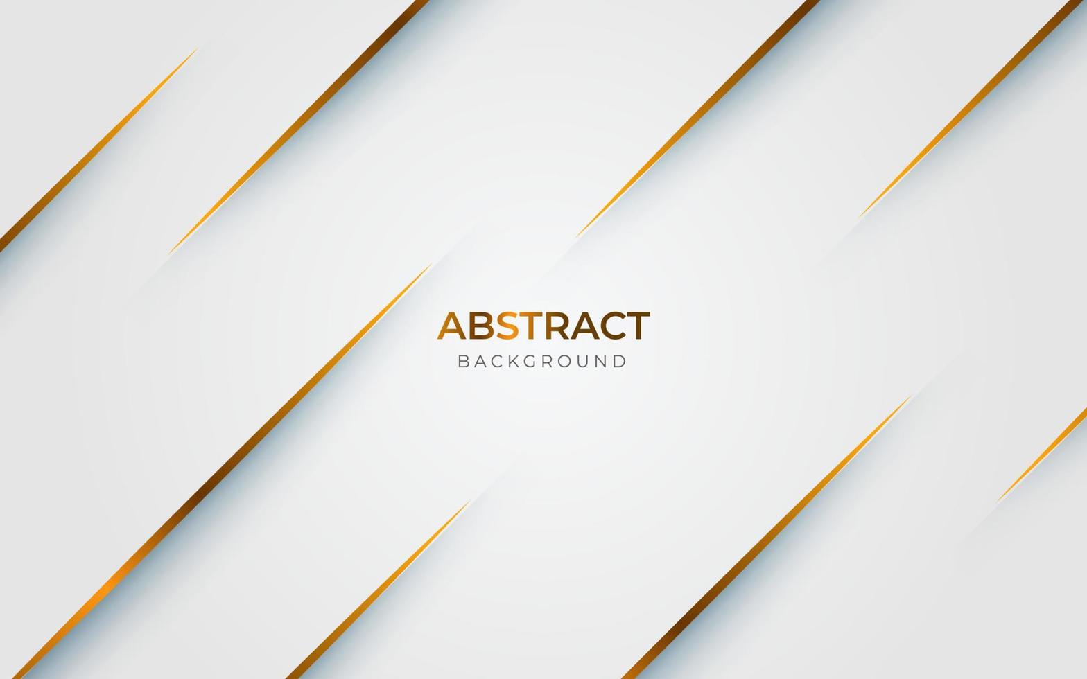 abstract wit diagonaal streep met gouden lijn schaduw en licht luxe structuur achtergrond. eps10 vector
