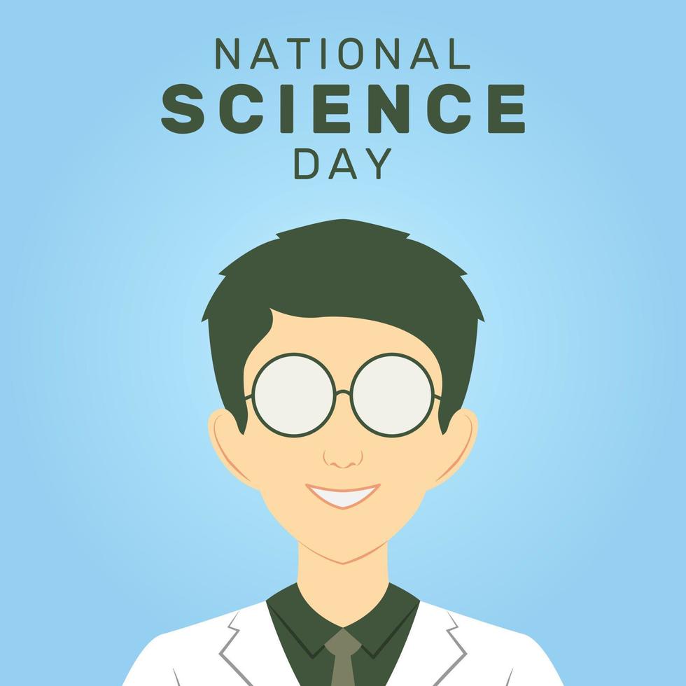 vector illustratie van nationaal wetenschap dag. nationaal wetenschap dag is gevierd elke jaar in Indië Aan 28 februari