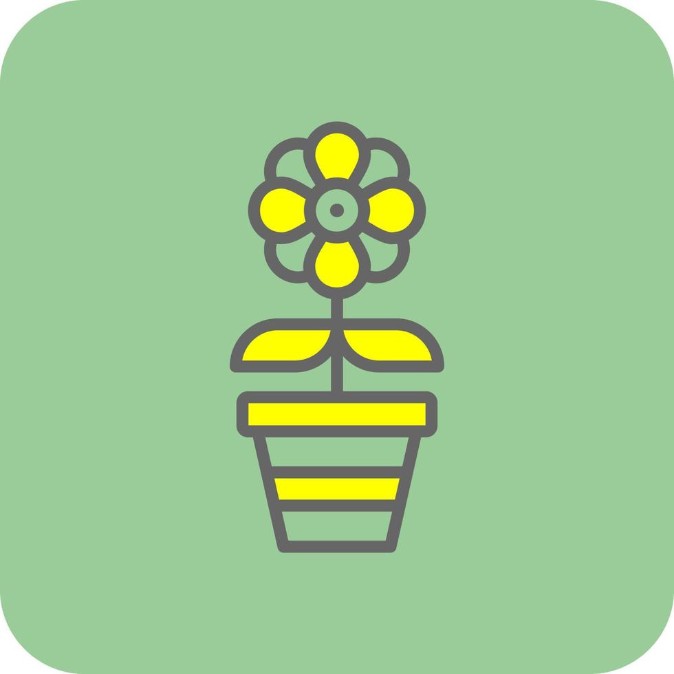 bloem vector pictogram ontwerp