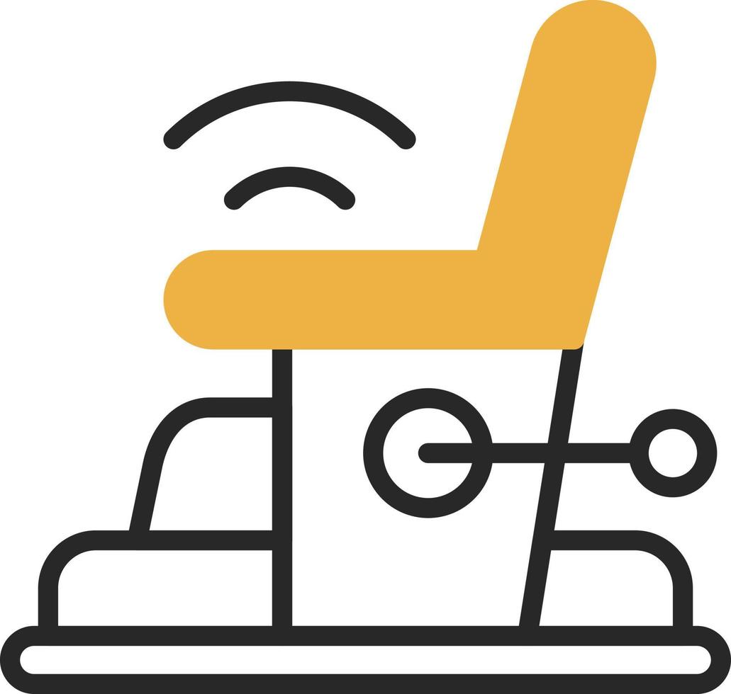 elektrisch stoel vector icoon ontwerp