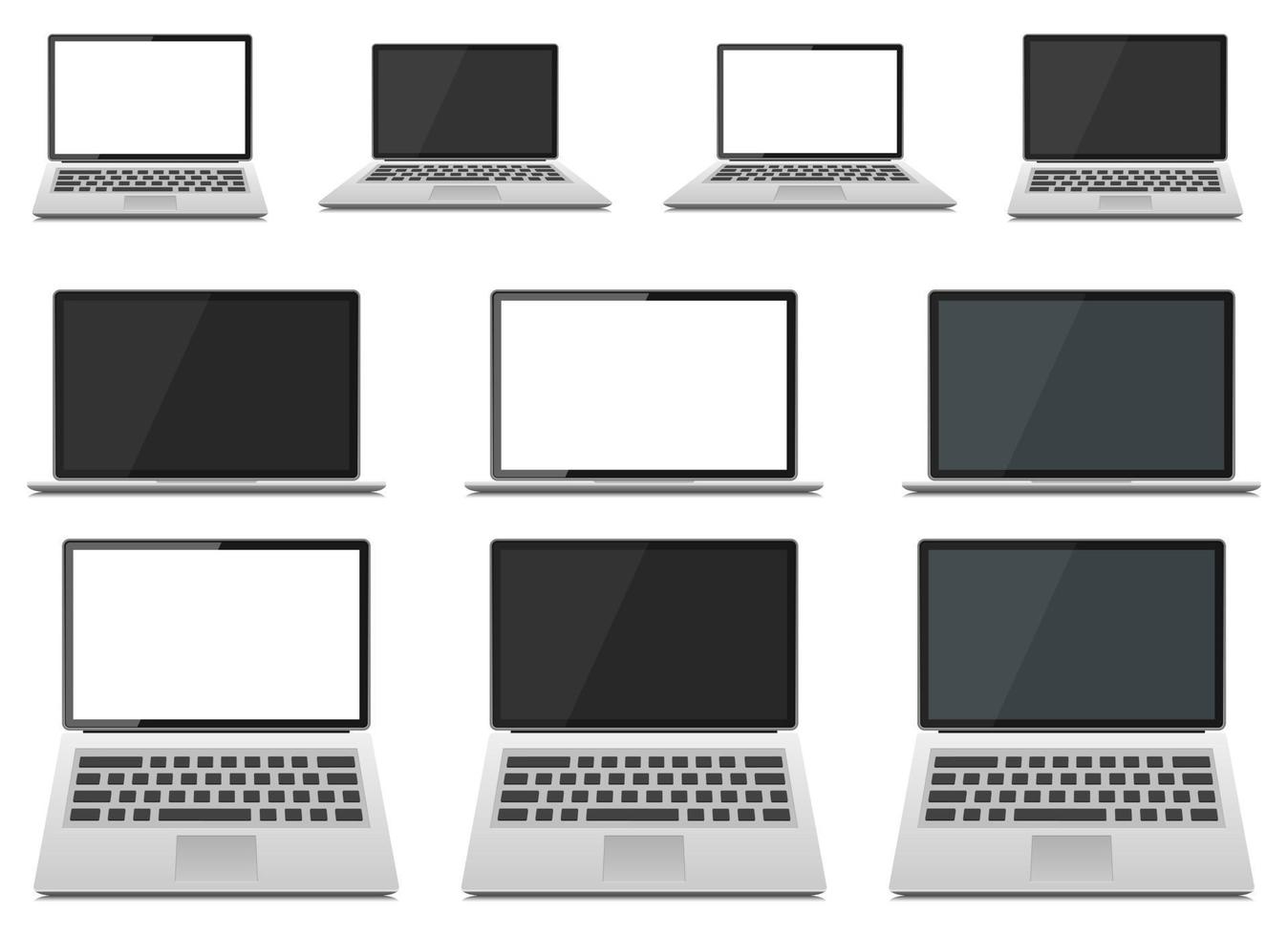laptop apparaat vectorillustratie ontwerp geïsoleerd op een witte achtergrond vector
