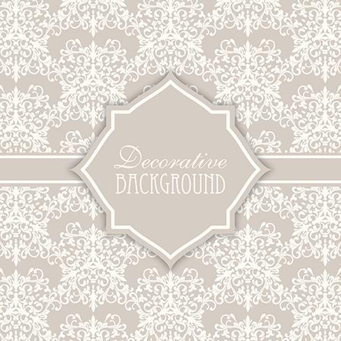 Decoratieve achtergrond vector