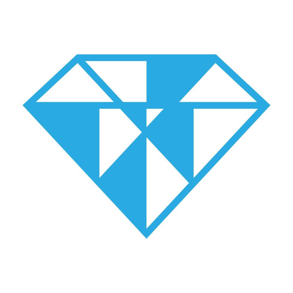diamant sieraden icoon ontwerp vector