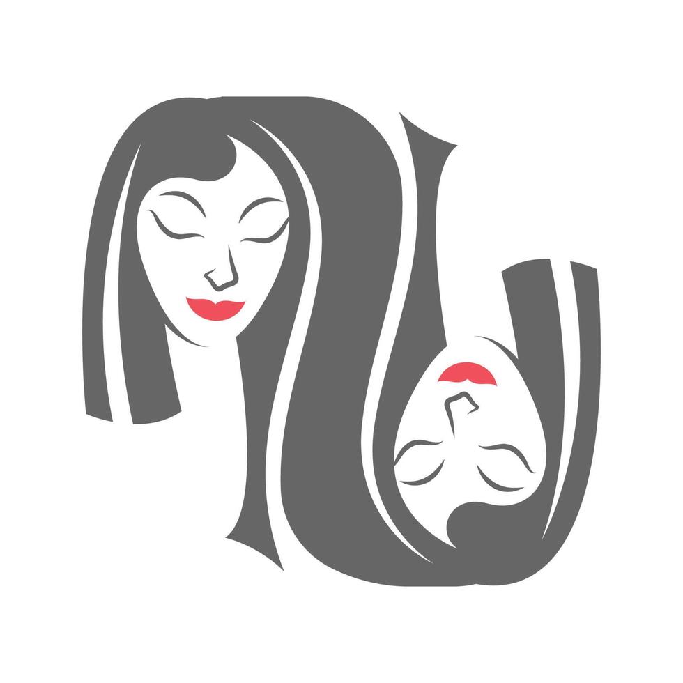 Tweelingen icoon logo ontwerp vector