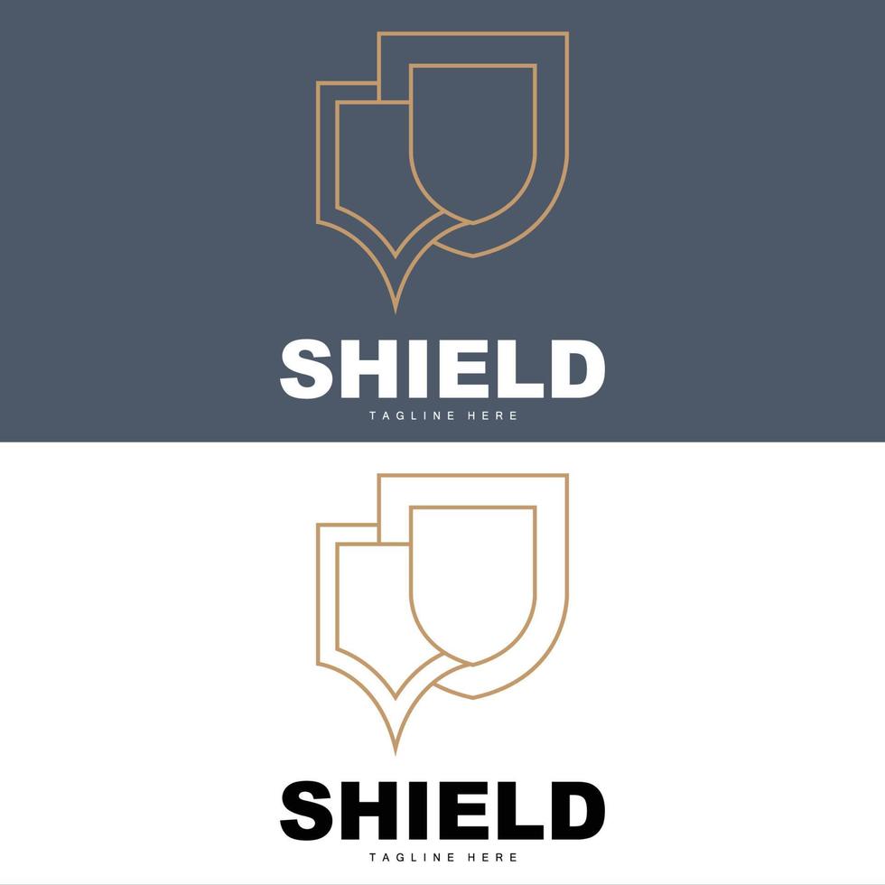 schild logo, antivirus bescherming veiligheid vector, gemakkelijk gaming logo schild ontwerp vector