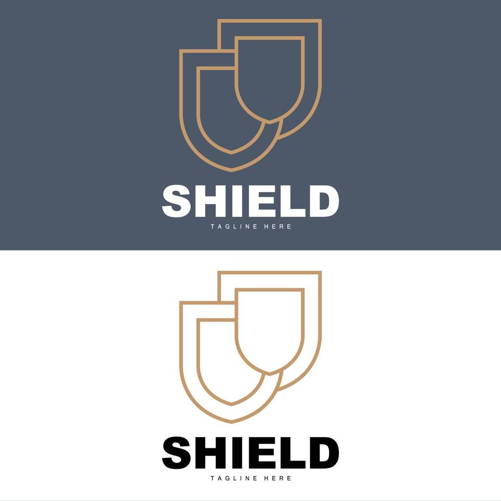 schild logo, antivirus bescherming veiligheid vector, gemakkelijk gaming logo schild ontwerp vector