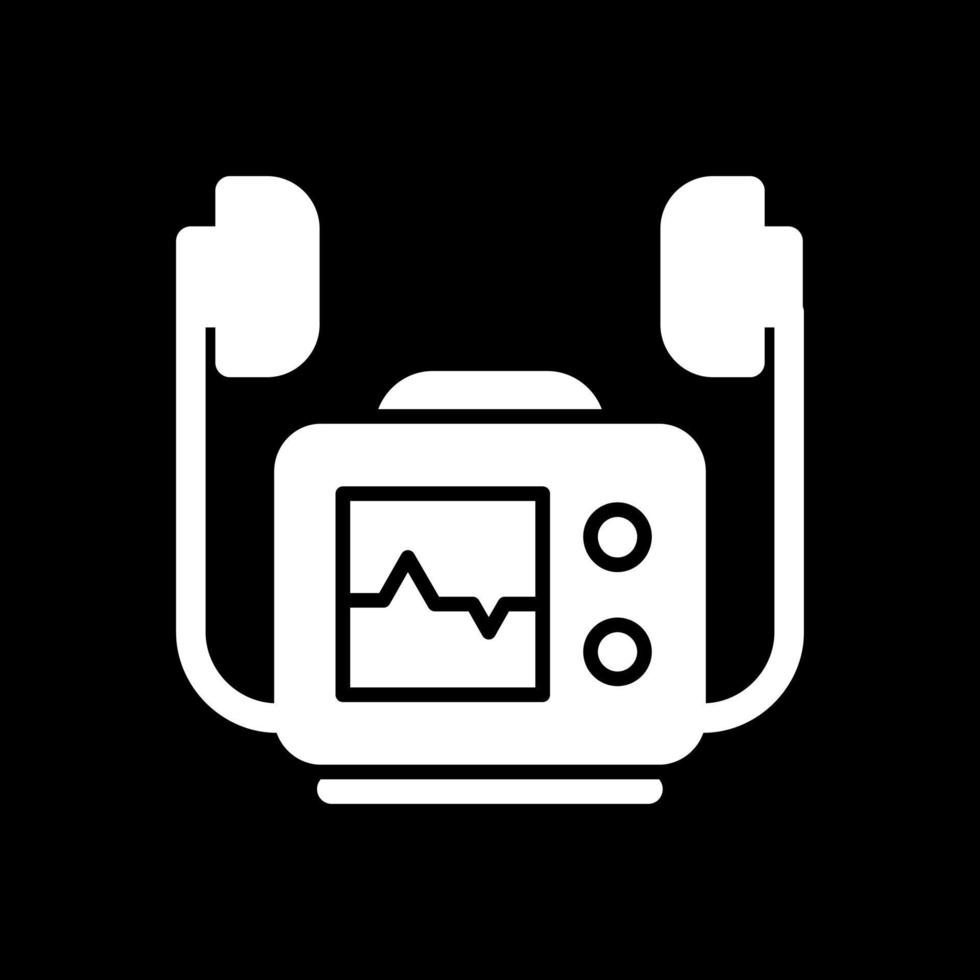 defibrillator vector icoon ontwerp