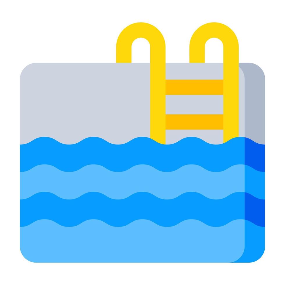 premie downloaden icoon van zwemmen zwembad vector