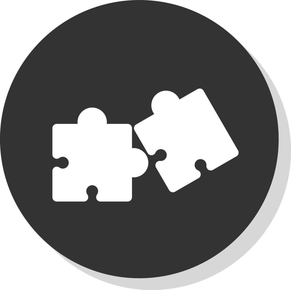 puzzel vector icoon ontwerp