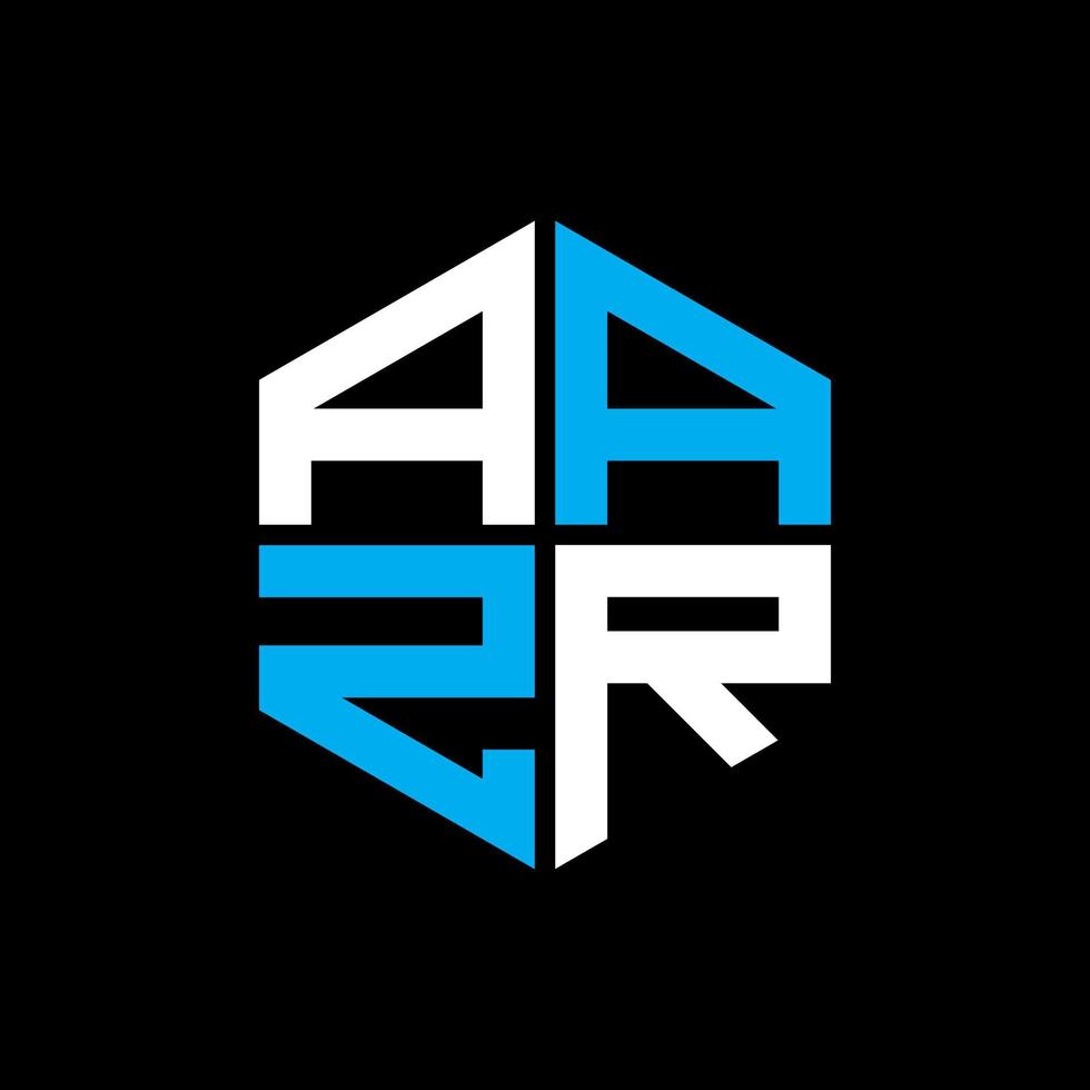 azr brief logo creatief ontwerp met vector grafisch, azr gemakkelijk en modern logo.