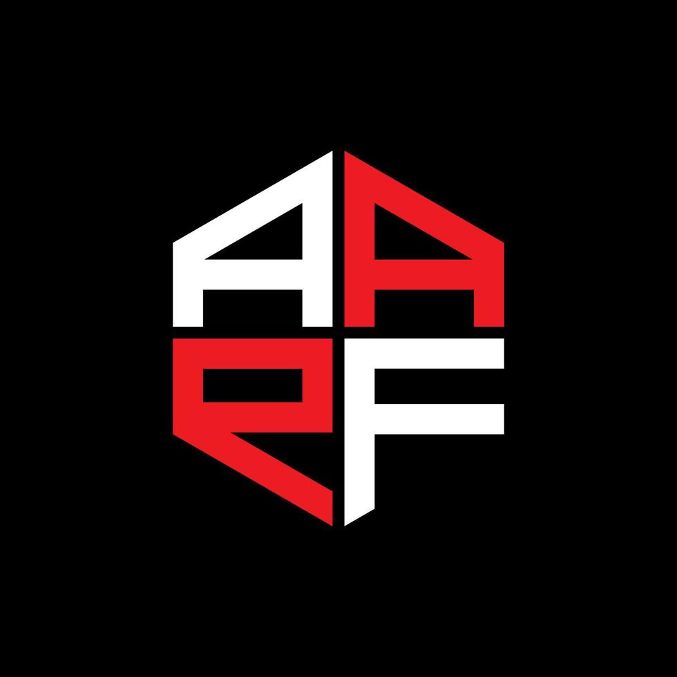 aapf brief logo creatief ontwerp met vector grafisch, aapf gemakkelijk en modern logo.