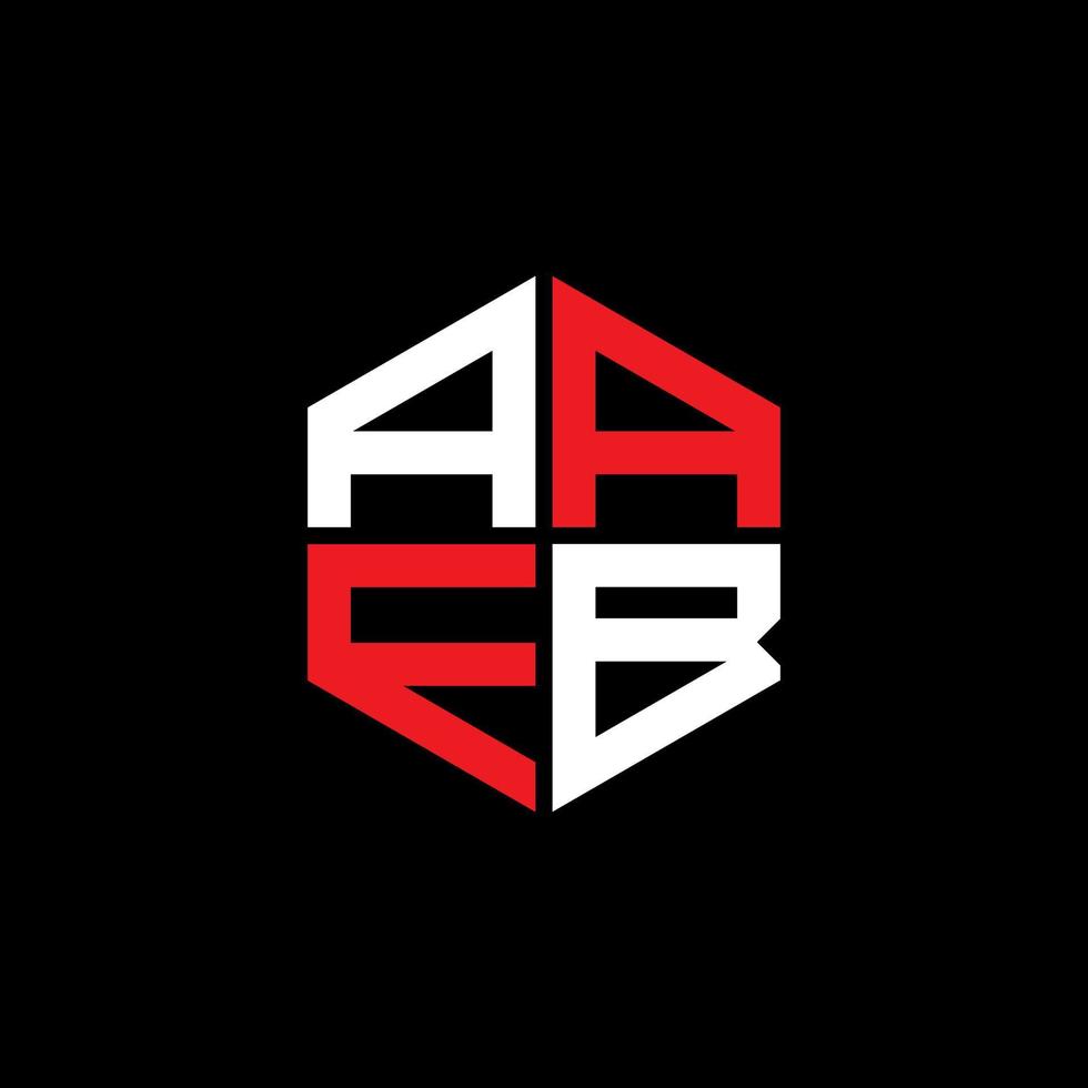 aafb brief logo creatief ontwerp met vector grafisch, aafb gemakkelijk en modern logo.