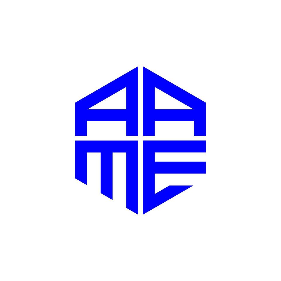 aam brief logo creatief ontwerp met vector grafisch, aam gemakkelijk en modern logo.