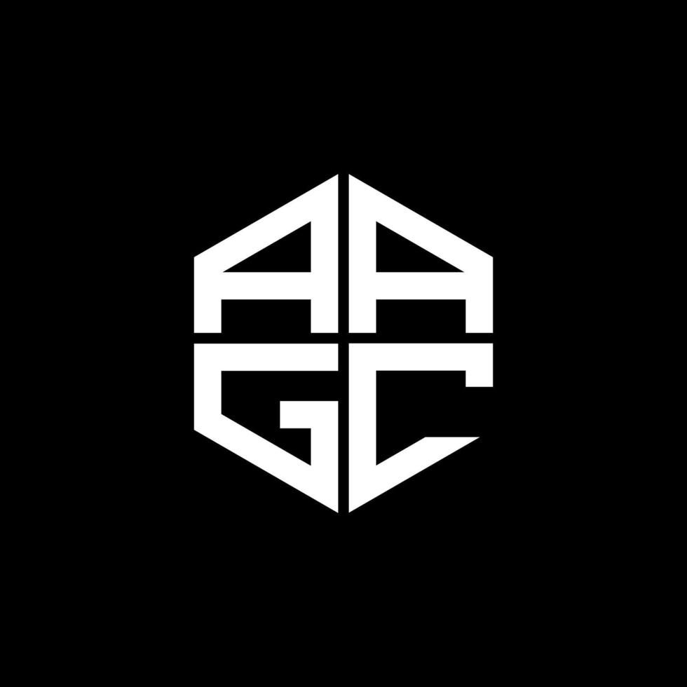 aagc brief logo creatief ontwerp met vector grafisch, aagc gemakkelijk en modern logo.