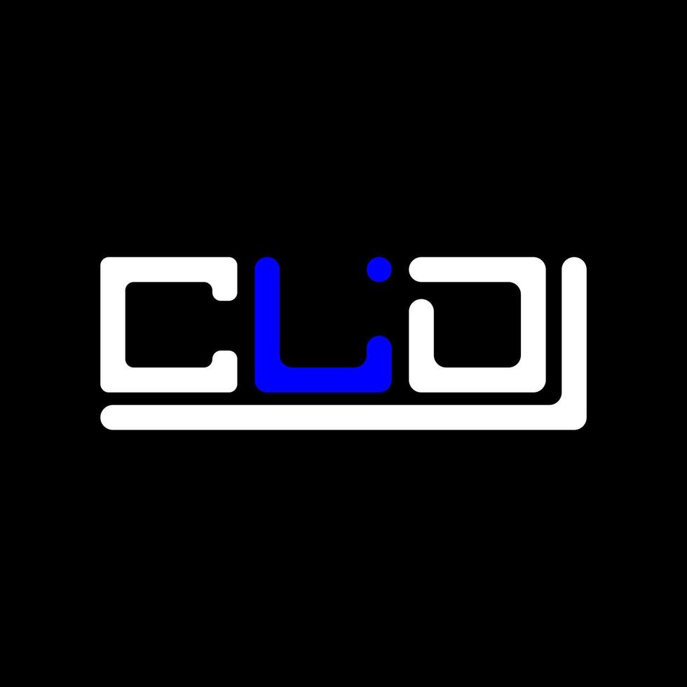 cld brief logo creatief ontwerp met vector grafisch, cld gemakkelijk en modern logo.