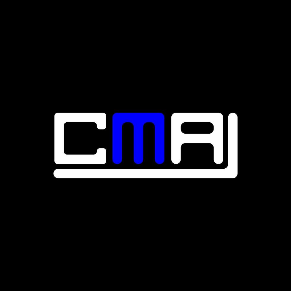 cma brief logo creatief ontwerp met vector grafisch, cma gemakkelijk en modern logo.