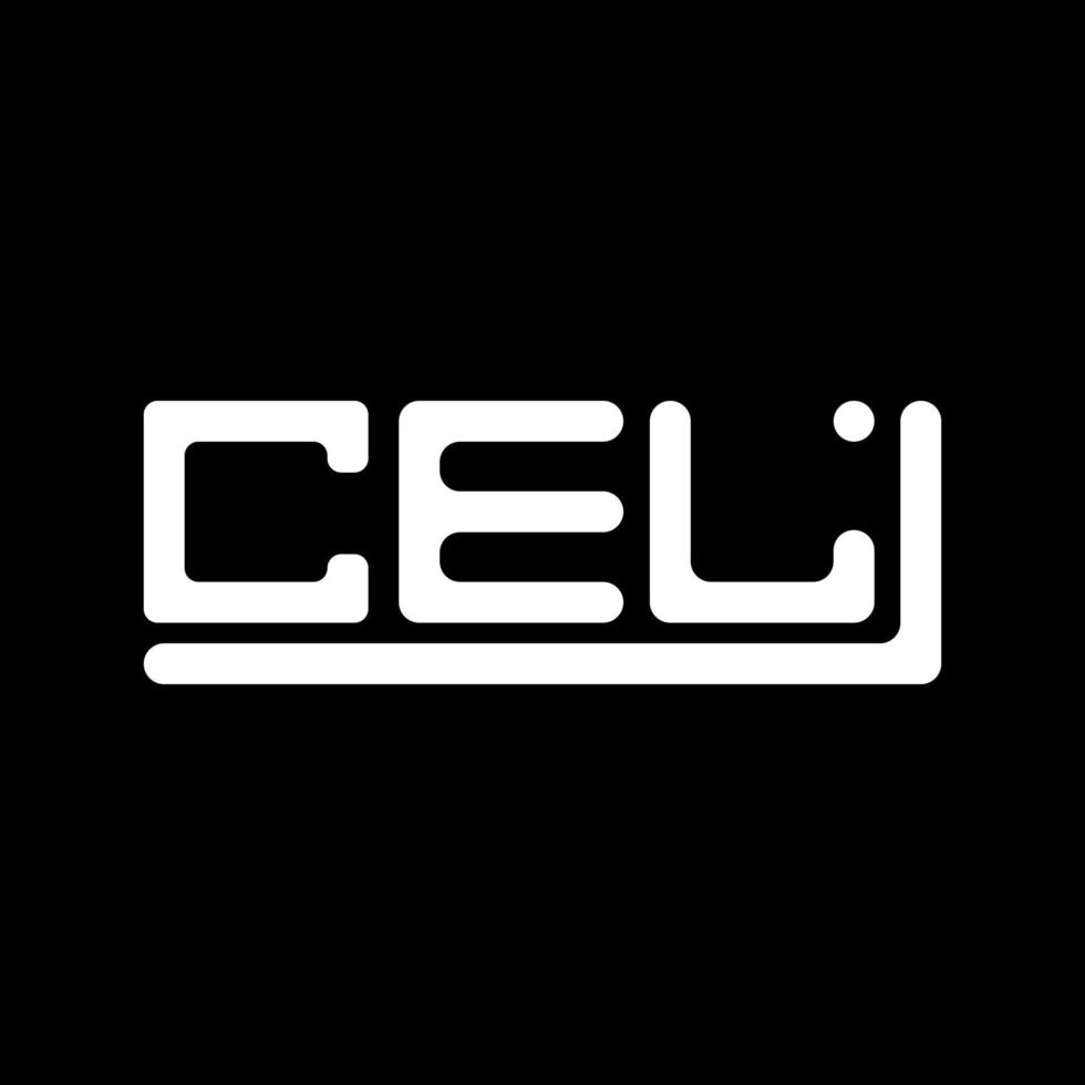 CEL brief logo creatief ontwerp met vector grafisch, CEL gemakkelijk en modern logo.