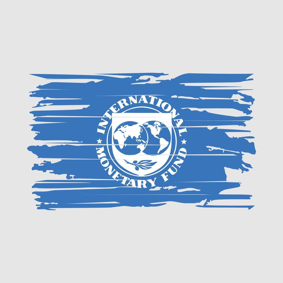 imf vlag borstel vector