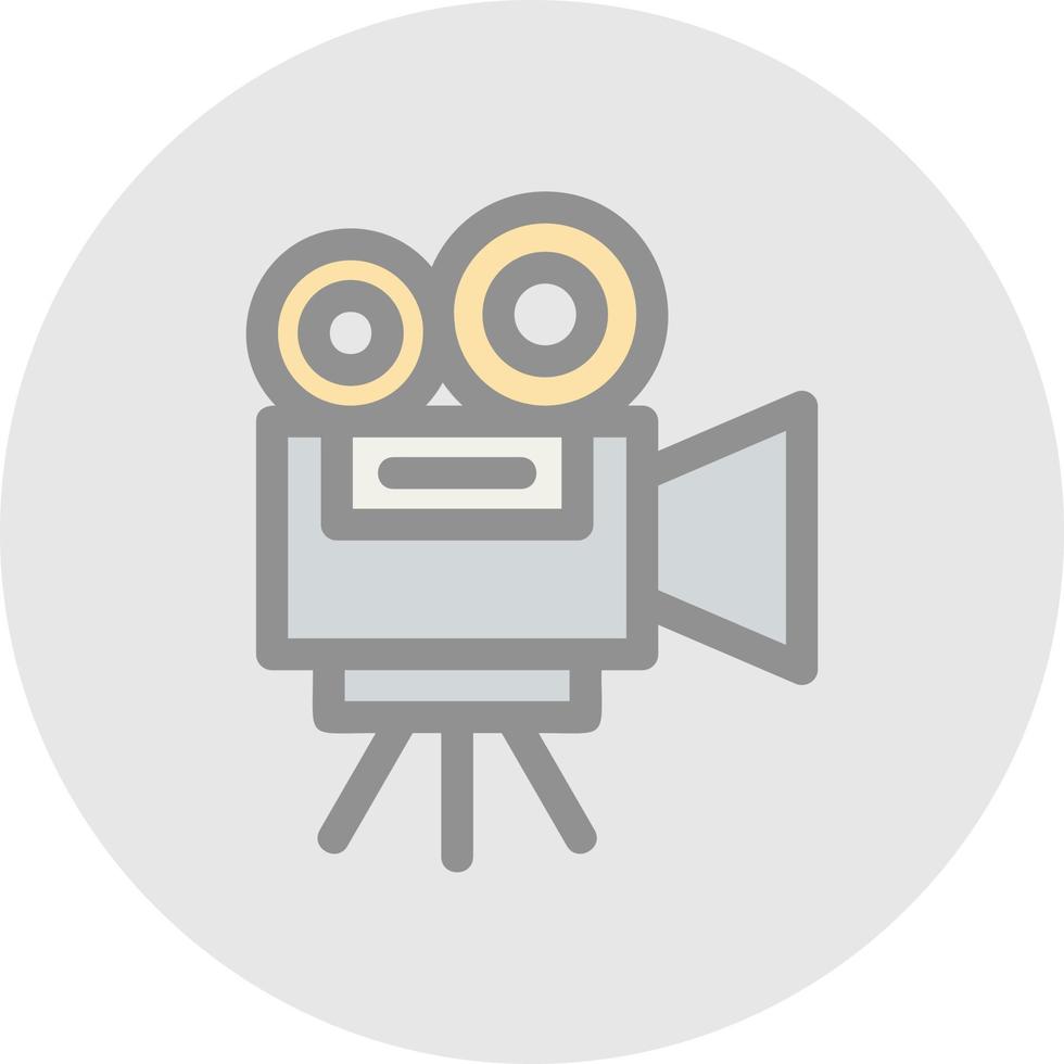 film camera vector icoon ontwerp