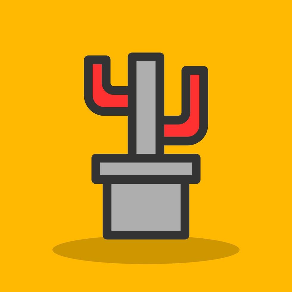 cactussen vector icoon ontwerp