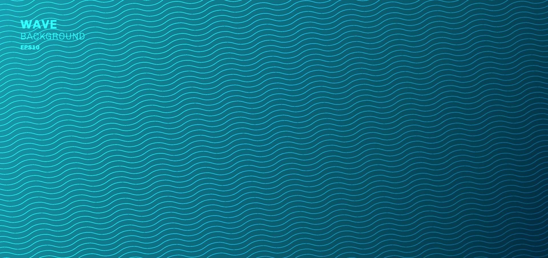 abstracte banner websjabloon, blauwe golf lijnen patroon achtergrond en textuur. vector