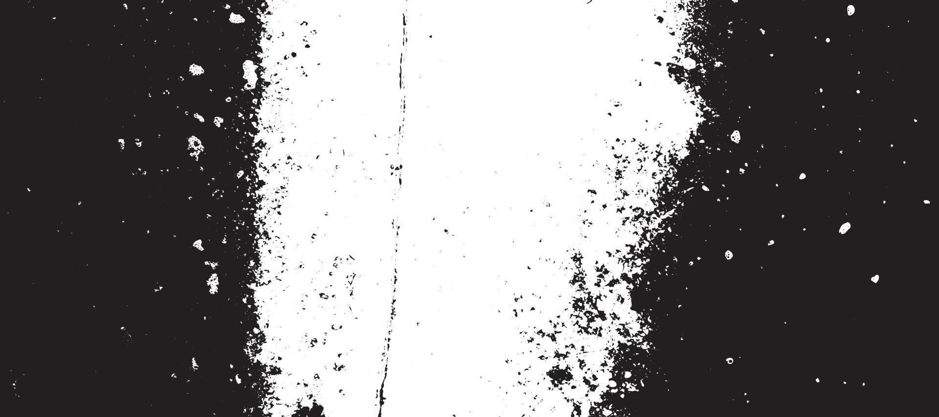 grunge structuur effect. verontrust bedekking ruw getextureerd. abstract wijnoogst monochroom. zwart geïsoleerd Aan wit achtergrond. grafisch ontwerp element halftone stijl concept voor banier, folder, poster vector