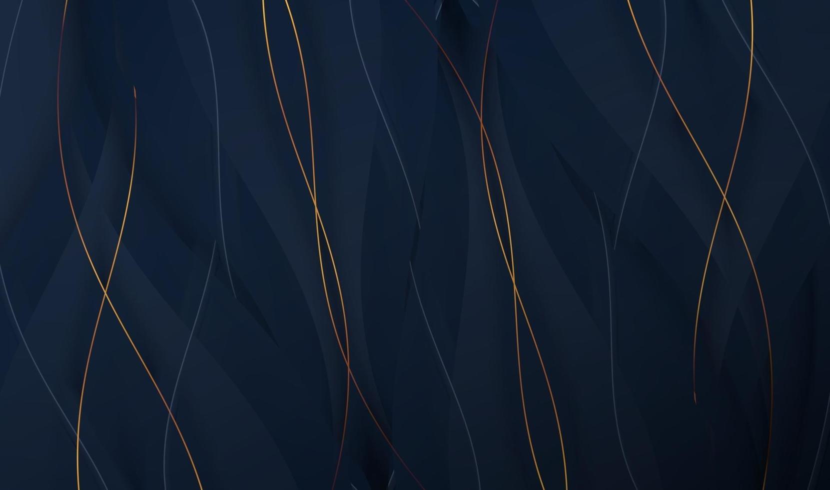 papier gesneden luxe gouden achtergrond met metalen textuur 3d abstract, voor cadeaubon, poster op muur poster sjabloon, bestemmingspagina, ui, ux, omslagboek, banner, vector