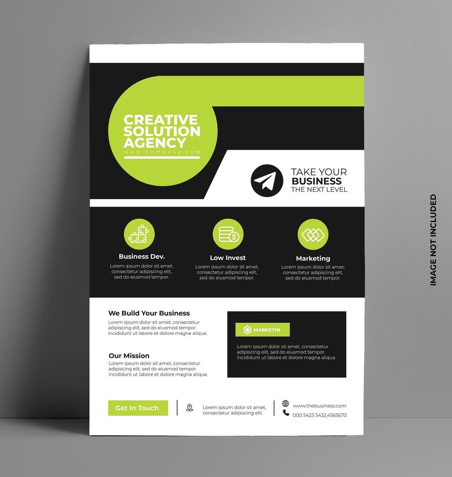 brochure folder ontwerp lay-out sjabloon vector. vector