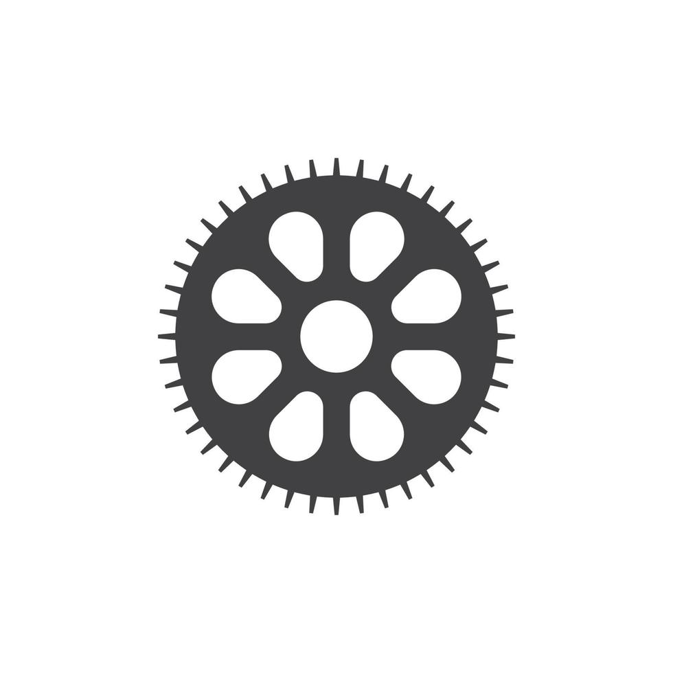 versnelling logo sjabloon vector pictogram illustratie